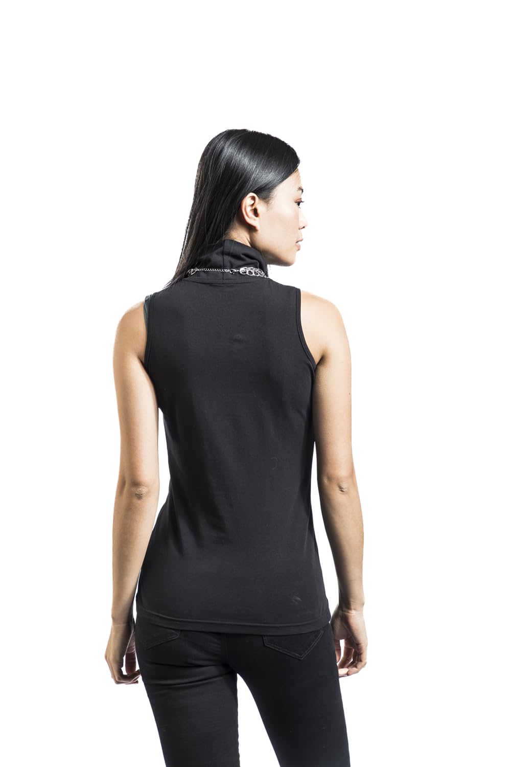 black-premium-by-emp-turtleneck-top-schwarz-baumwolle-gr-m image 5