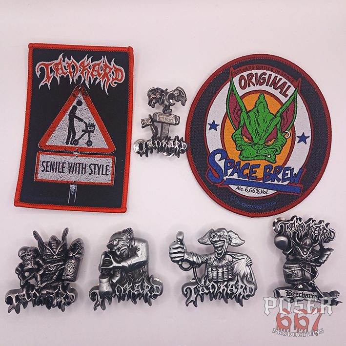 tankard-space-beer-backpatch-r-ckenpatch-schwarzer-rand image 2