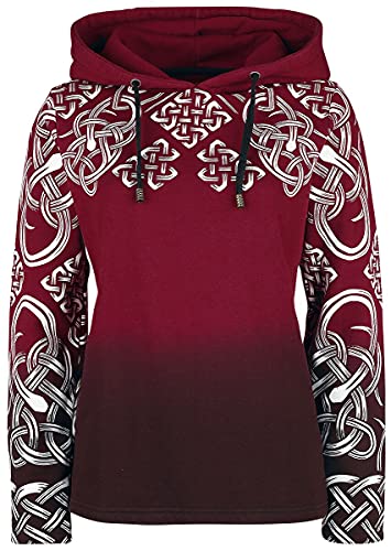 black-premium-kapuzenpullover-damen-rot-keltisch-m image 6