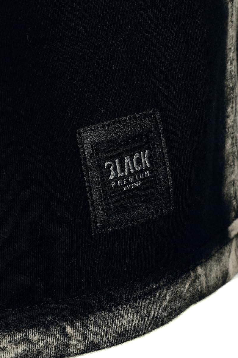 black-premium-by-emp-t-shirt-front-backprint-herren-schwarz image 5