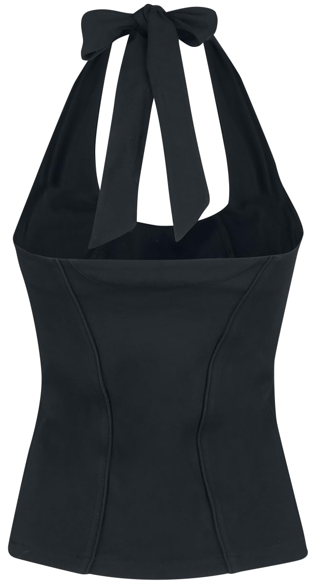 black-premium-neckholder-top-top-m-schwarz-schn-rung image 3