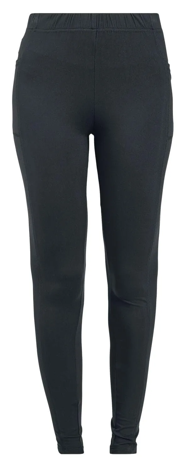 red-by-emp-schwarze-leggings-mit-einschubtaschen-damen-hose image 1