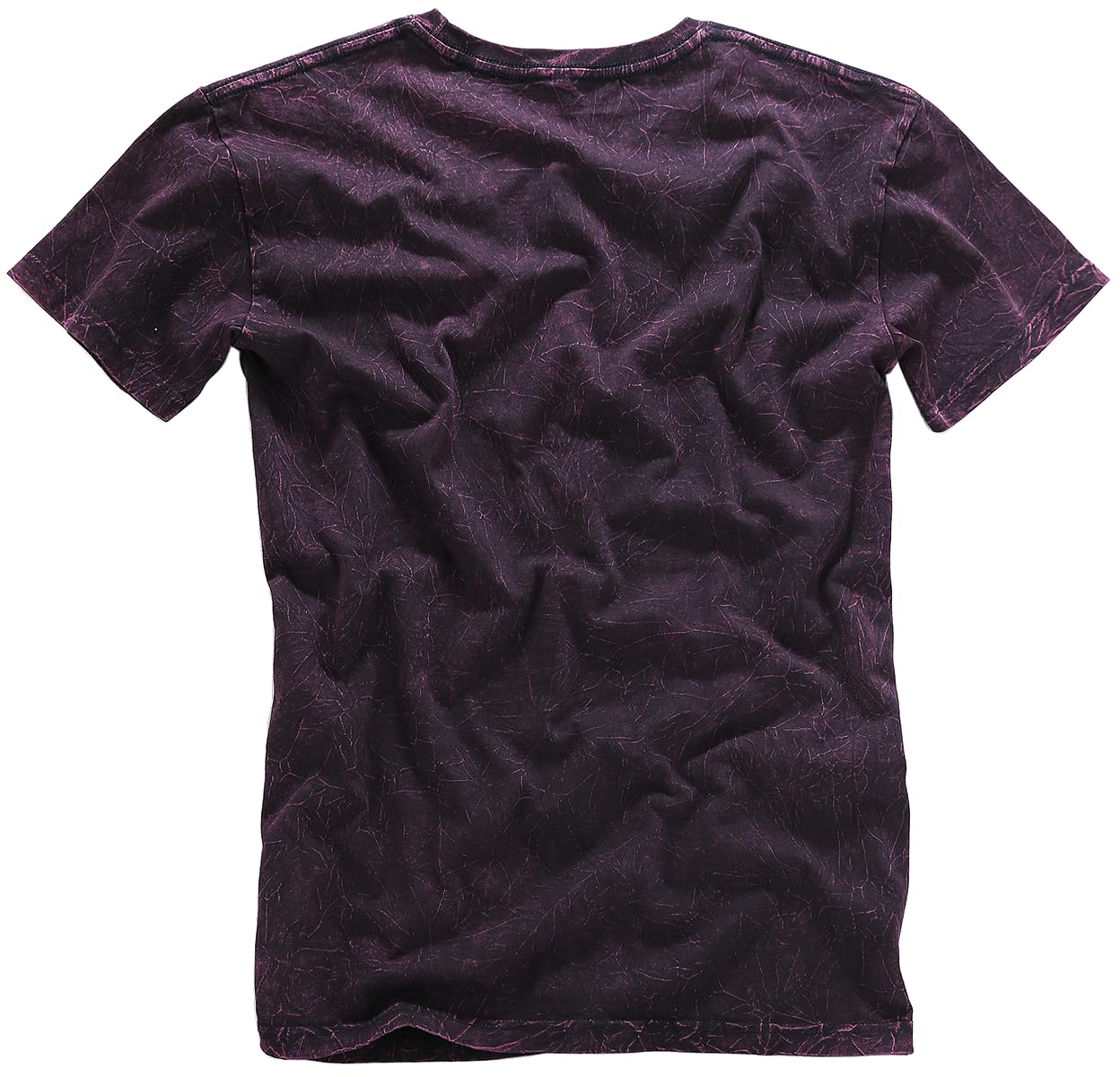 black-premium-t-shirt-dunkelrot-waschung-herren-xl image 6