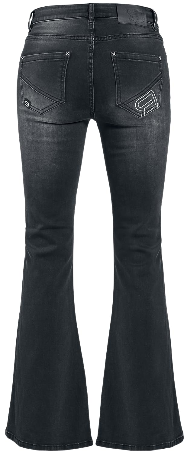 red-by-emp-jeans-damen-schwarz-31w-32l-waschung image 3