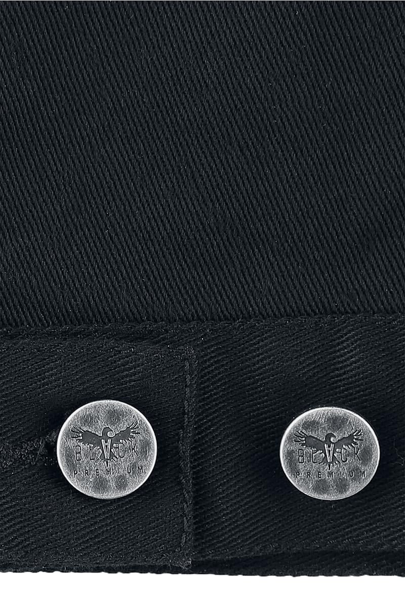 black-premium-by-emp-jeansweste-schwarz-rmellos-damen image 5