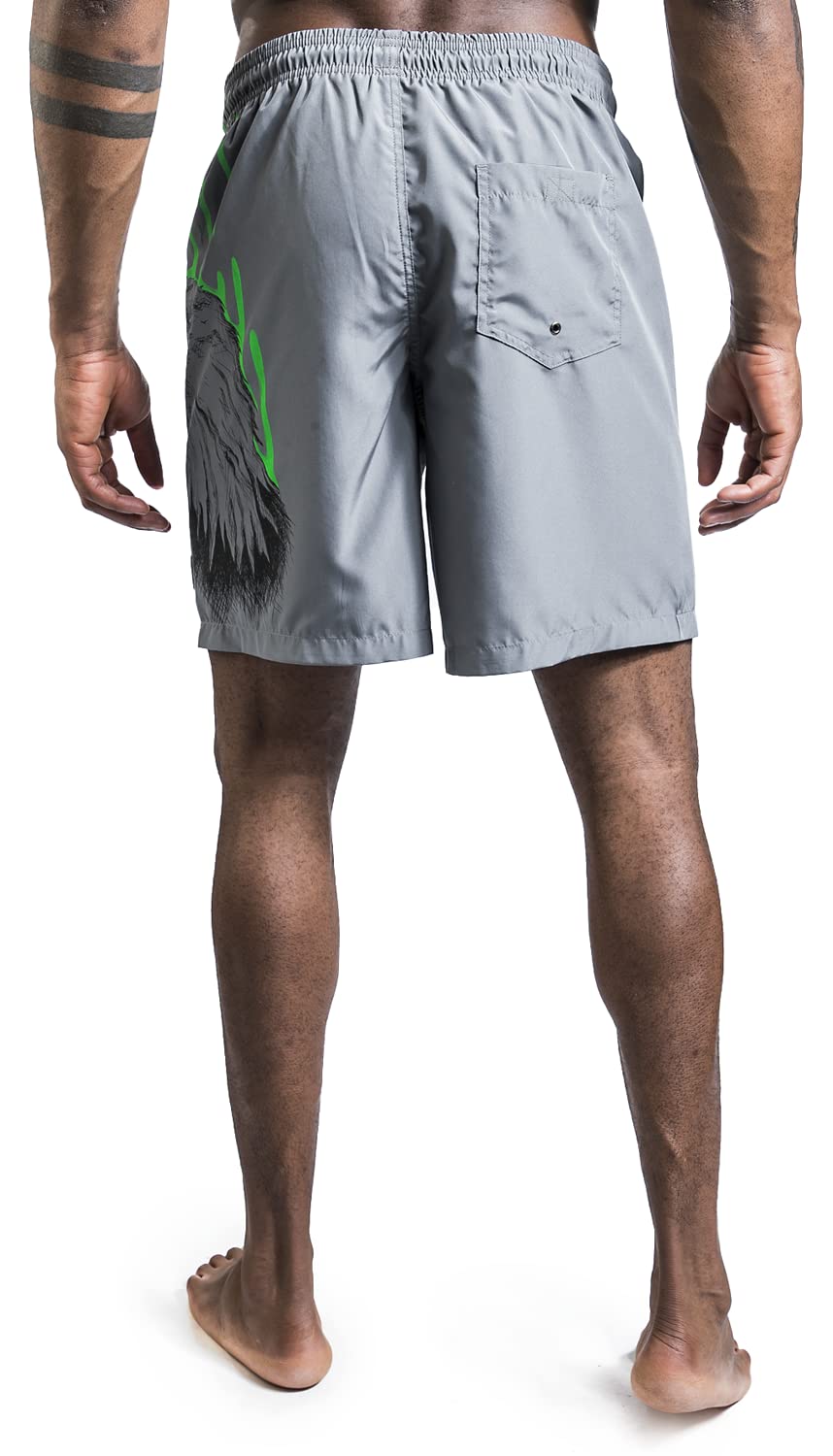 red-by-emp-badeshorts-herren-grau-adler-print image 6