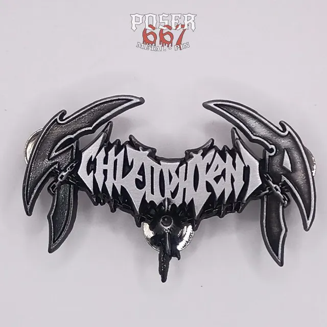 schizophrenia-logo-pin-metall-5-5-cm image 1