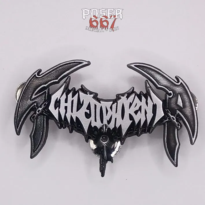 schizophrenia-logo-pin-metall-5-5-cm image 1