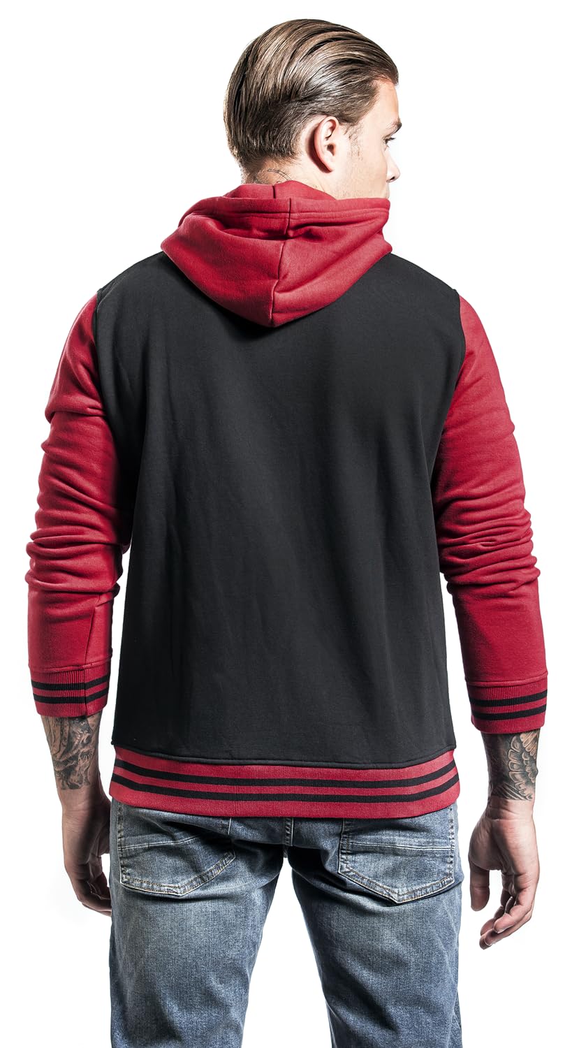 red-by-emp-kapuzenjacke-herren-schwarz-rot-gr-e-m image 6