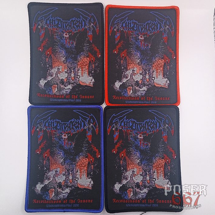 schizophrenia-recollections-of-the-insane-patch-11cm-schwarz image 4