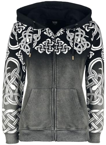 black-premium-by-emp-kapuzenjacke-grau-damen-xxl-keltenmuster image 8