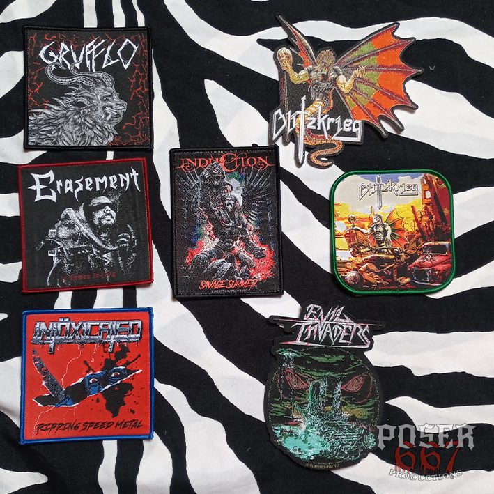 blitzkrieg-same-patch-gewebt-schwarzer-rand-9-5-cm image 2