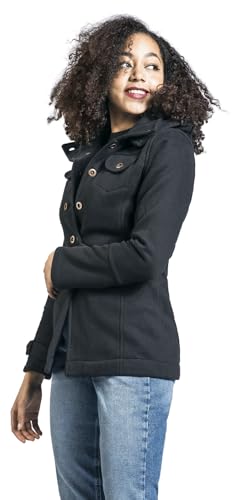 red-by-emp-schwarze-bergangsjacke-jacke-s-sweatstoff image 8