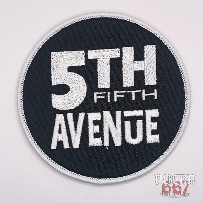 fifth-avenue-logo-patch-rund-9-5-cm-gestickt image 1