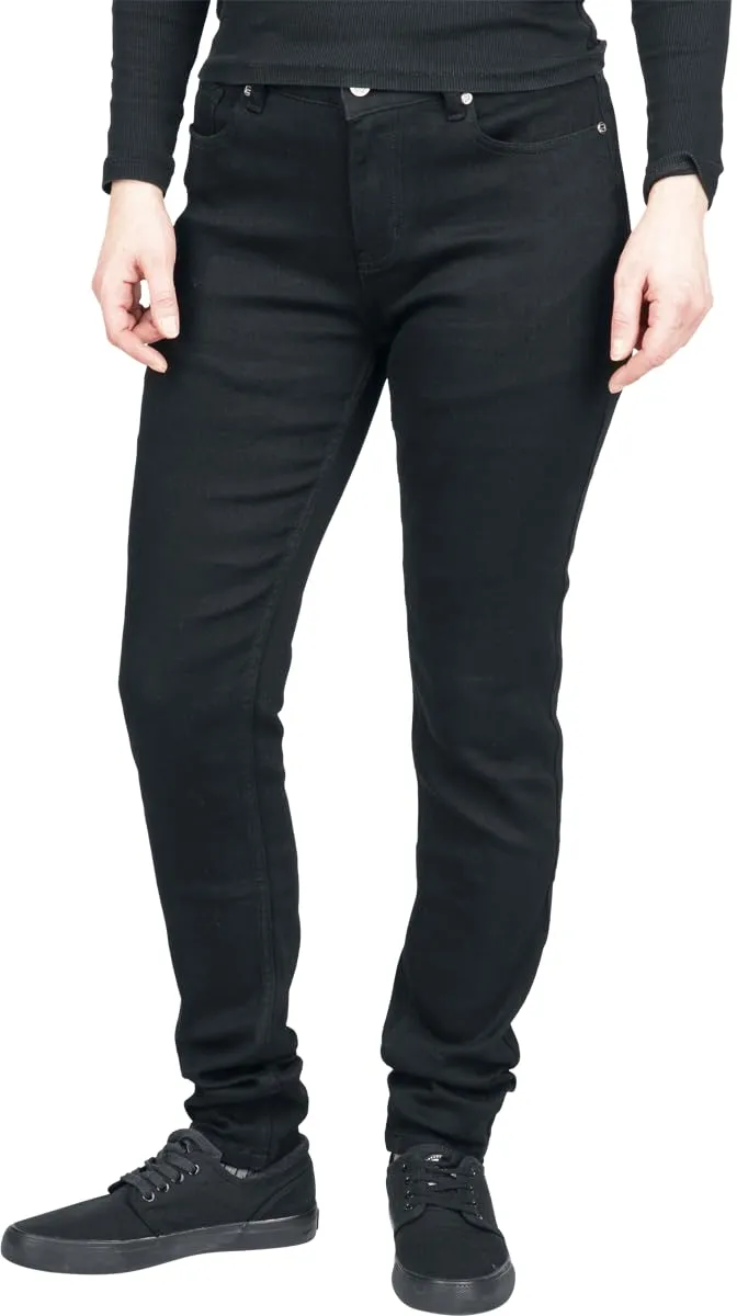 red-by-emp-skinny-fit-mid-rise-jeans-schwarz-damen-30w-30l image 1