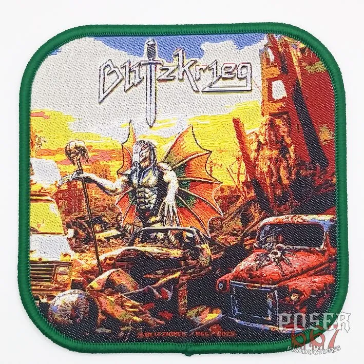 blitzkrieg-same-patch-gewebt-schwarzer-rand-9-5-cm image 1