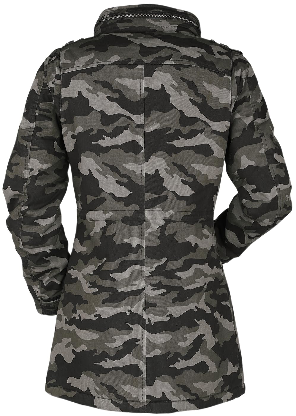 black-premium-by-emp-winterjacke-damen-camouflage-teddyfutter image 3