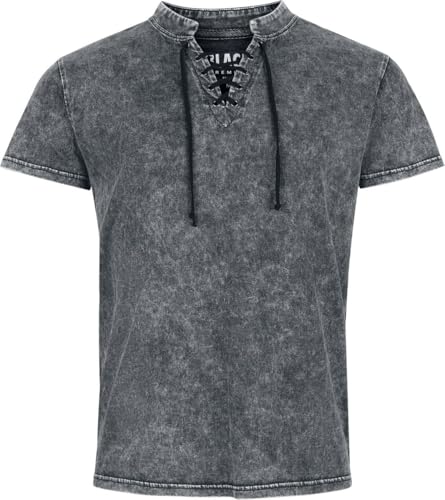 black-premium-by-emp-t-shirt-schn-rung-sen-schwarz-gr-l image 6