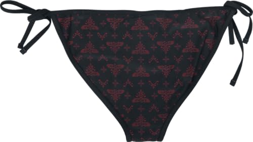 black-premium-by-emp-damen-bikinihose-schwarz-allover-mix-match image 7