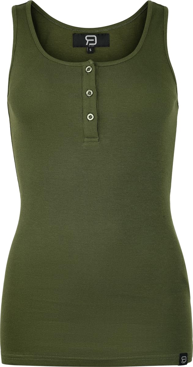 red-by-emp-t-shirts-damen-basic-top-knopfleiste-gr-n image 3
