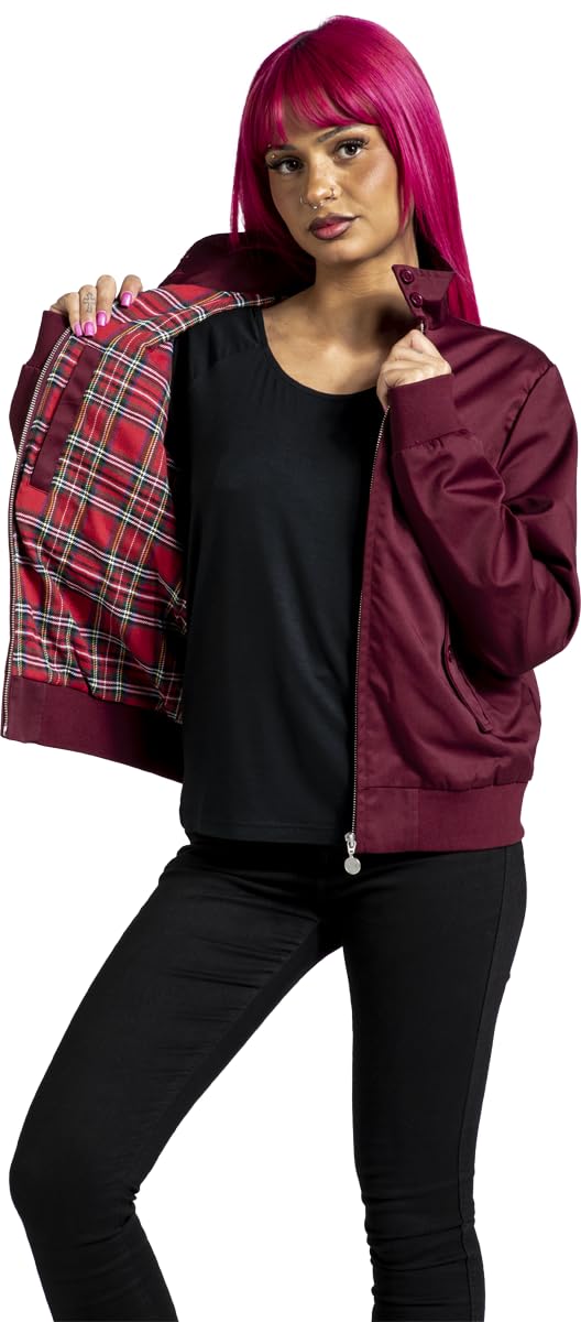 red-by-emp-damen-harringtonjacke-bordeaux-gr-s image 2