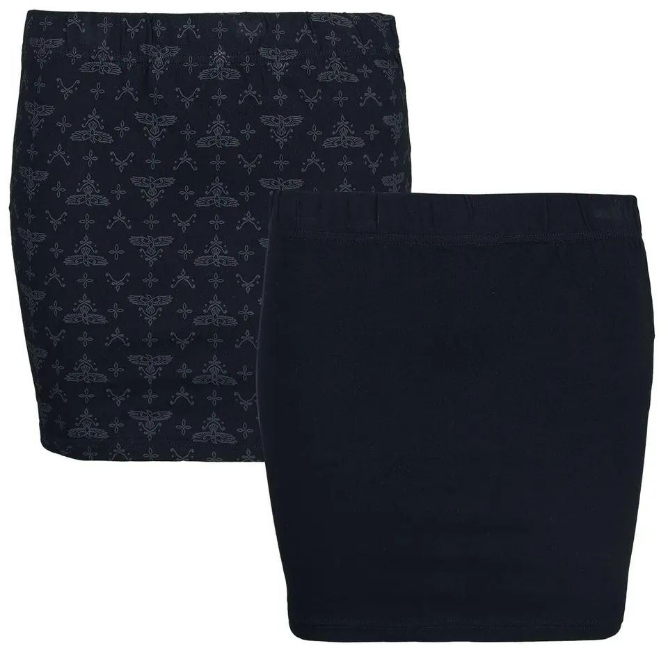 black-premium-by-emp-mini-rock-doppelpack-schwarz-l-mit-gummizug image 1