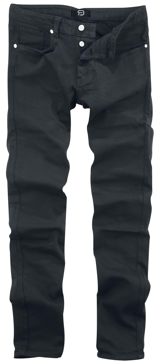 red-by-emp-skinny-jeans-herren-schwarz-36w-34l-5-pocket image 1