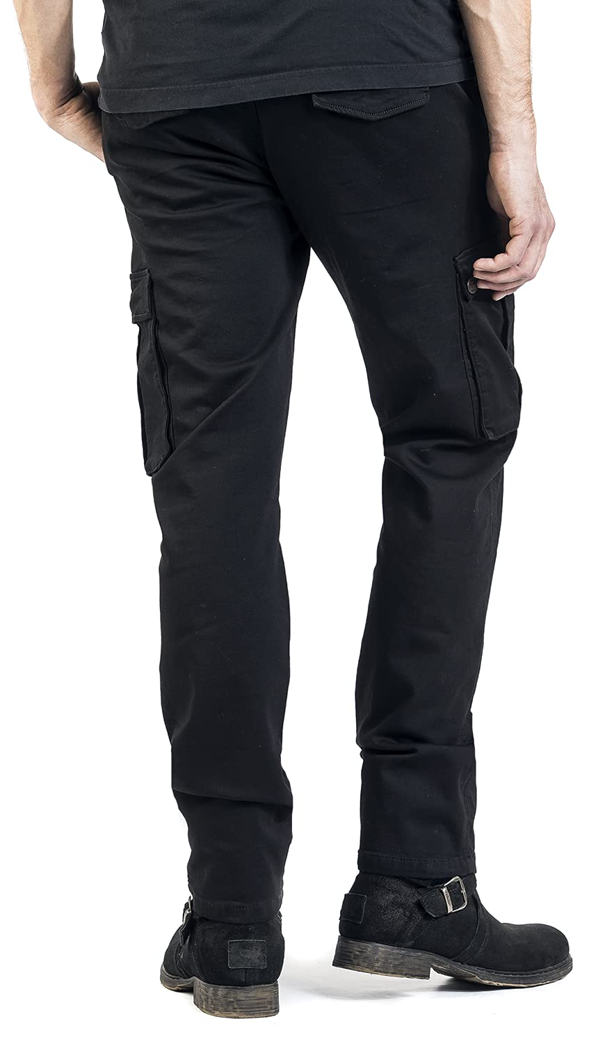 black-premium-cargo-hose-schwarz-herren-32w-32l image 6