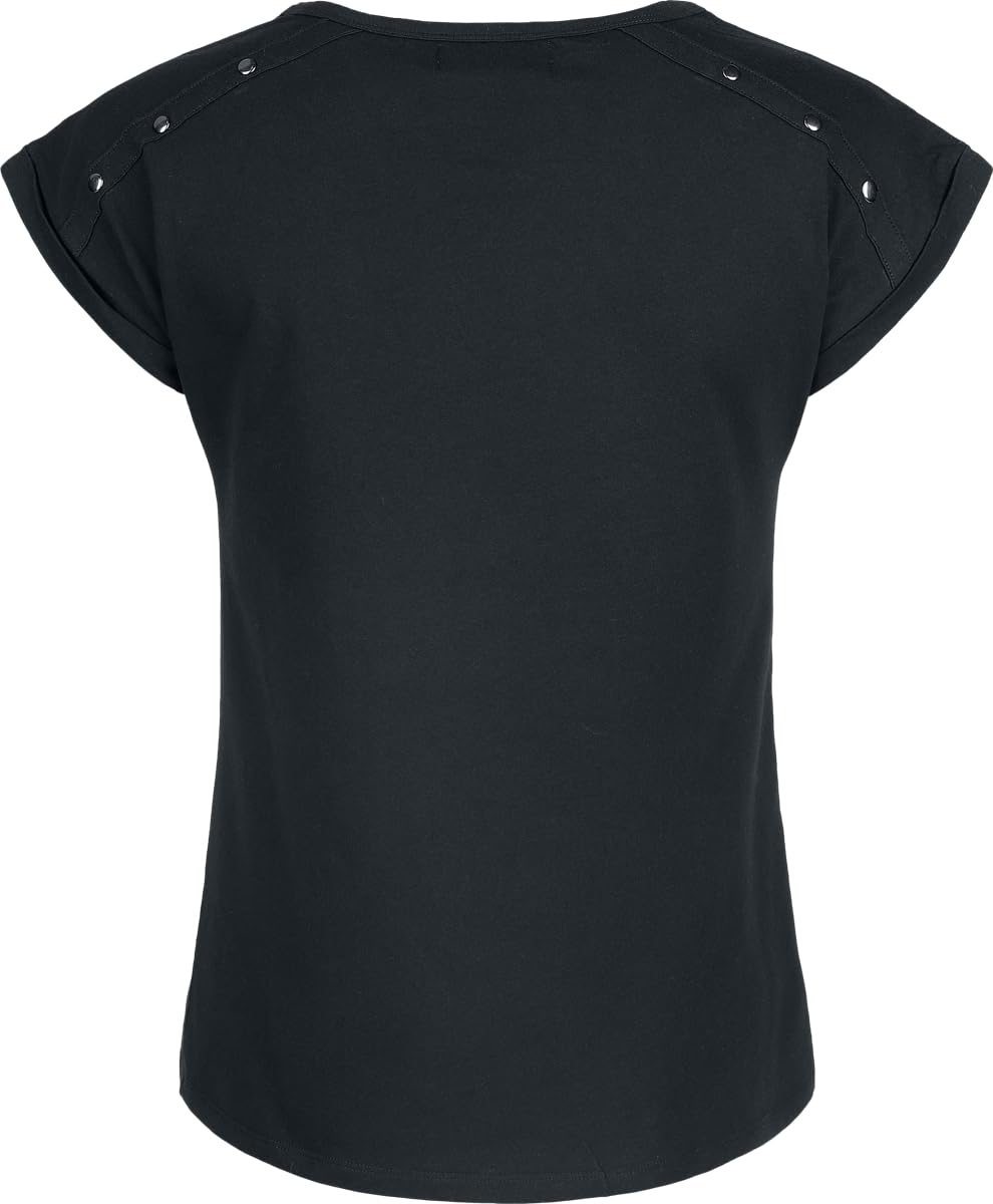 red-by-emp-t-shirt-schwarz-nieten-schulter-festival image 3