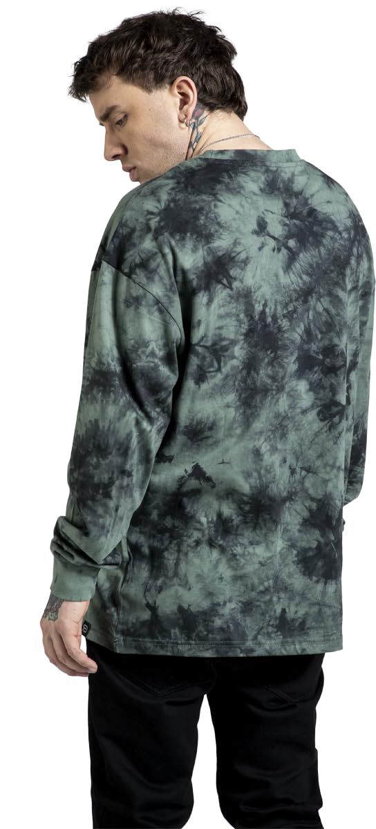 red-by-emp-batik-langarmshirt-oliv-gr-e-l image 5
