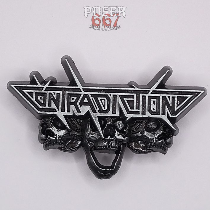 poser667-contradiction-skull-logo-3d-pin-metallpin-60-mm image 1