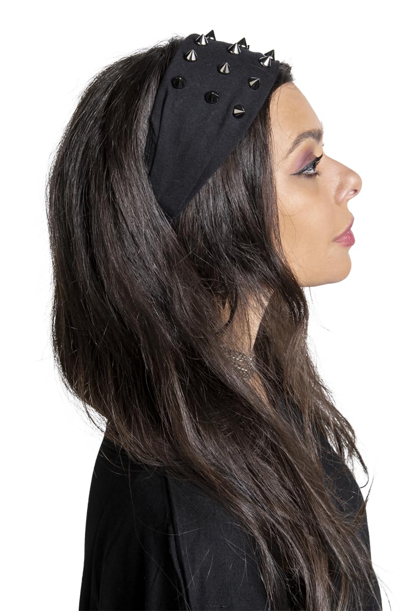 black-premium-by-emp-stirnband-mit-nieten-schwarz-damen image 5