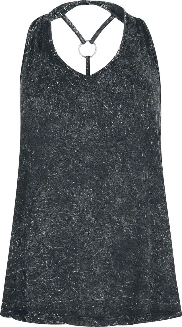 black-premium-by-emp-damen-top-dunkelgrau-used-ring-details image 1