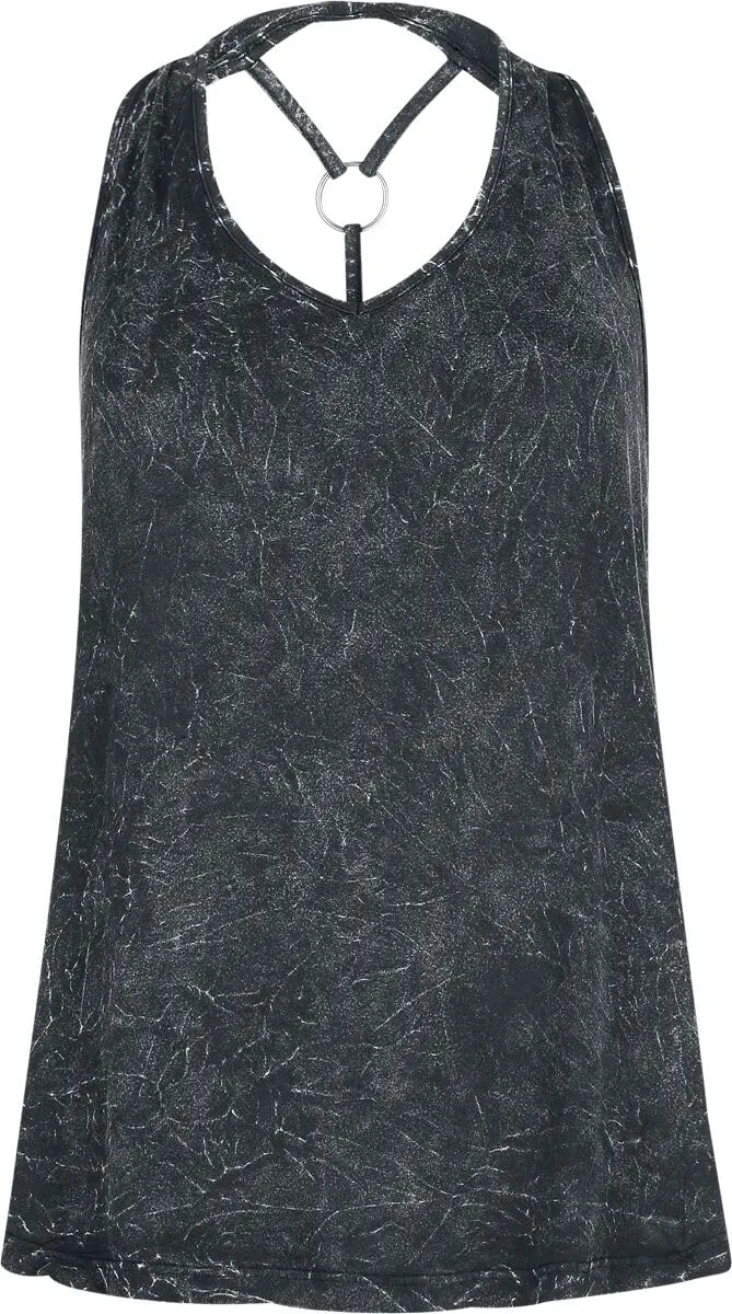 black-premium-by-emp-damen-top-dunkelgrau-used-ring-details image 1