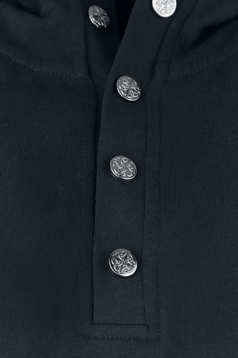 black-premium-by-emp-herren-langarmshirt-schwarz-kapuze-xl image 3