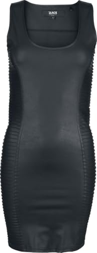 black-premium-essential-faux-leather-kleid-schwarz-gr-m image 6