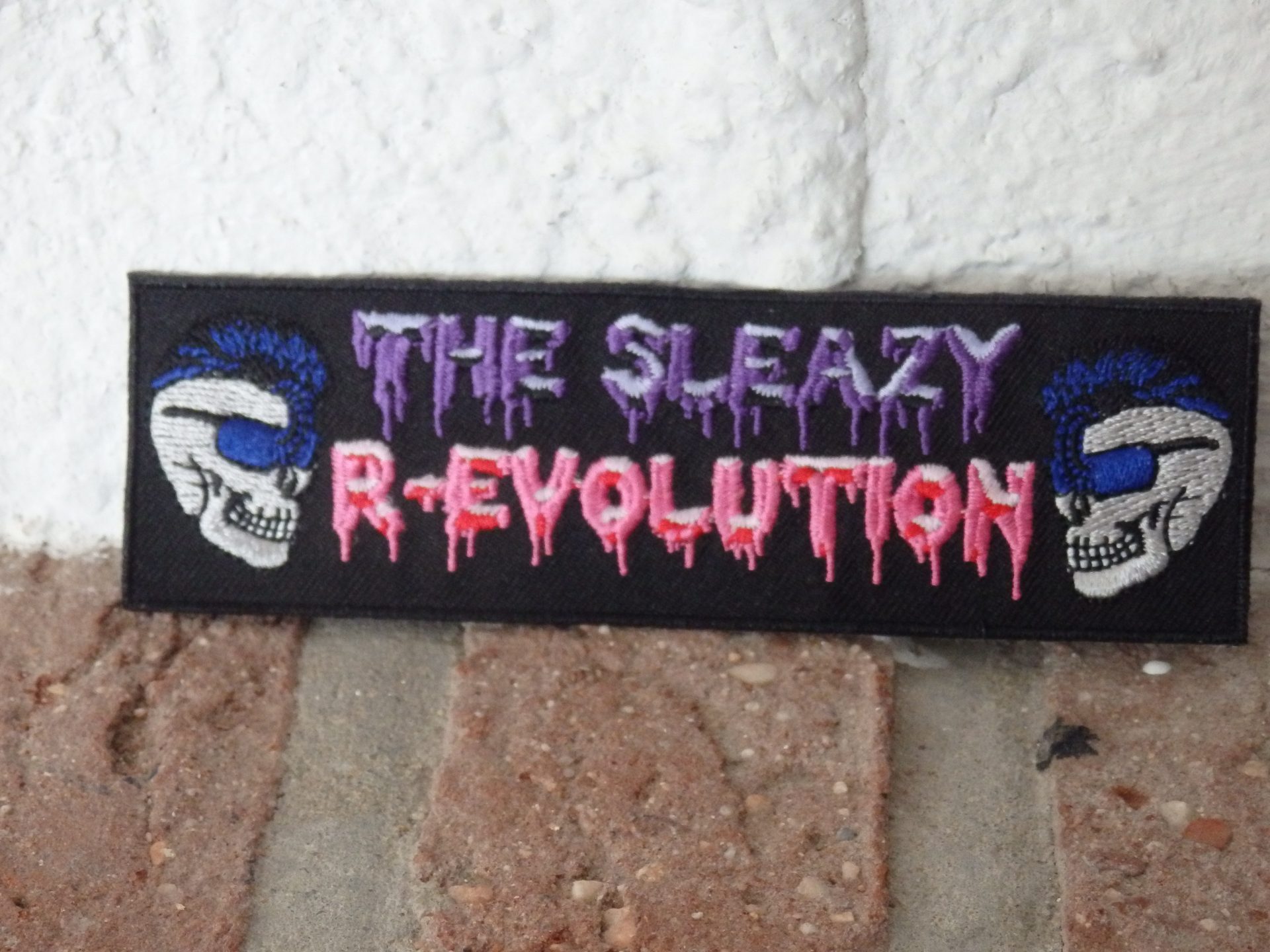 sleazy-r-evolution-patch-aufn-her-gestickt-12-5-cm image 3