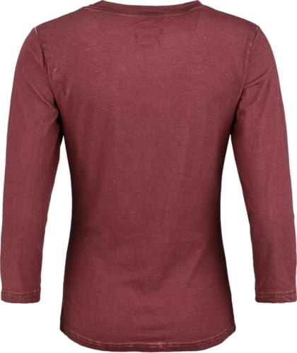 red-by-emp-longsleeves-damen-3-4-shirt-bordeaux-m image 8