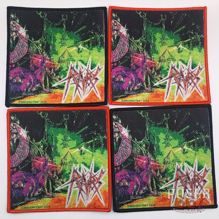 poser667-reavers-violator-patch-schwarz-9-5-cm image 2