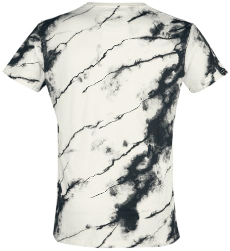 red-by-emp-allover-print-t-shirt-l-schwarz-wei image 8