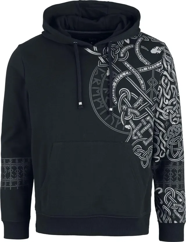 black-premium-by-emp-hoodie-mit-print-herren-schwarz-gr-e-s image 1