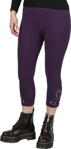 red-by-emp-leggings-mit-spitze-leggings-lila-damen-gr-m image 8
