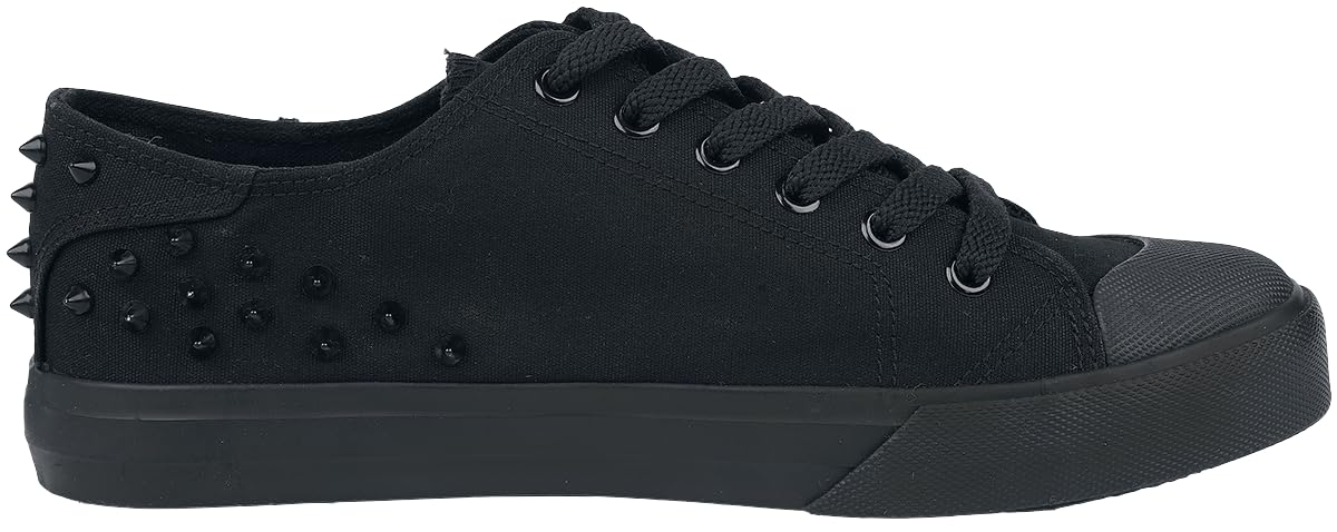 black-premium-by-emp-sneaker-schwarz-nieten-unisex-gr-40-44 image 3