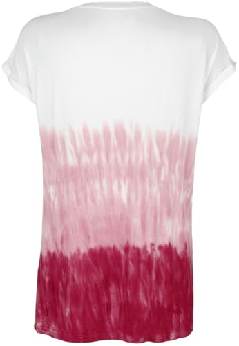 red-by-emp-mandala-t-shirt-damen-wei-rot-print image 8