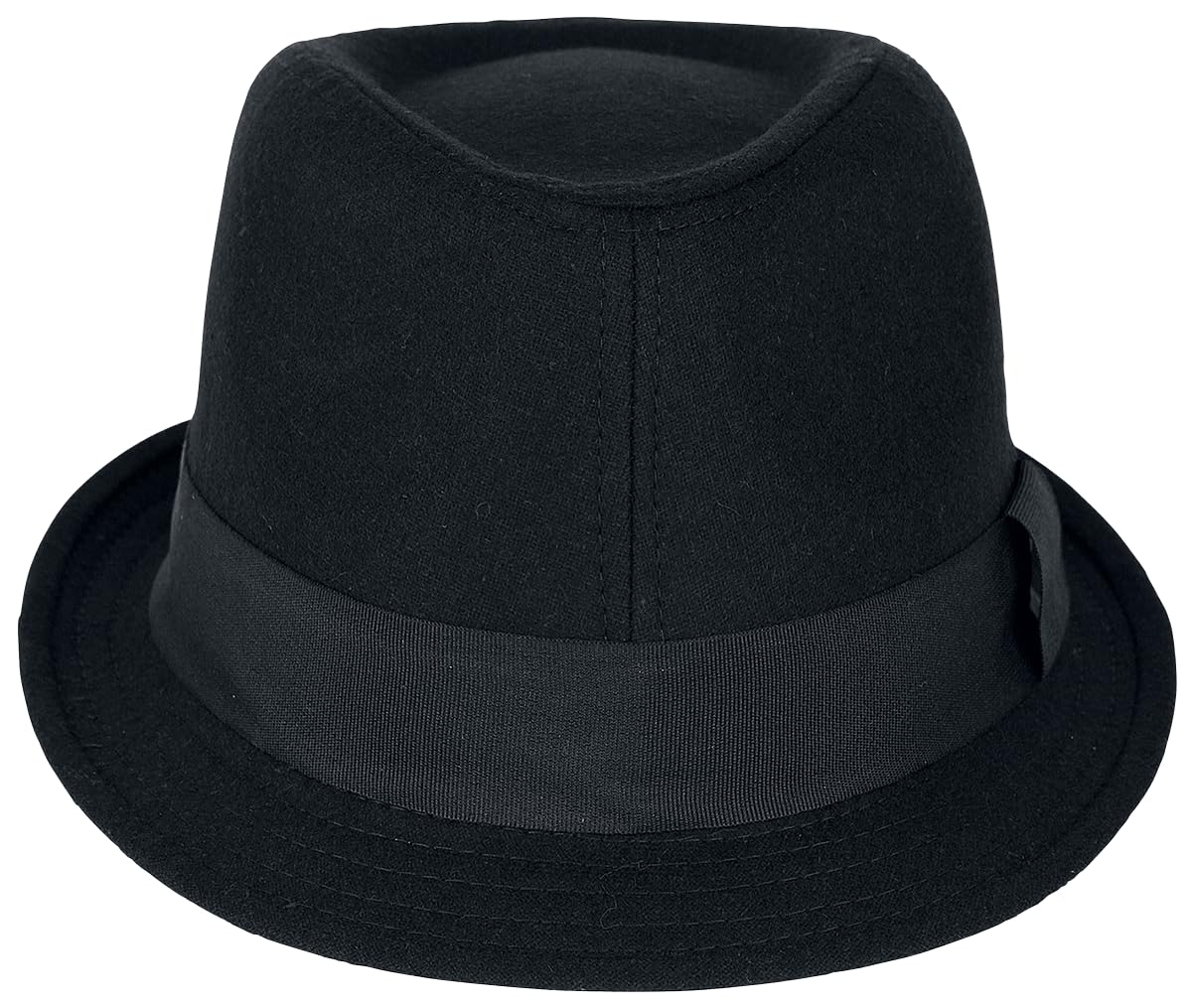 red-by-emp-unisex-hut-schwarz-garniturband-schmale-krempe image 2