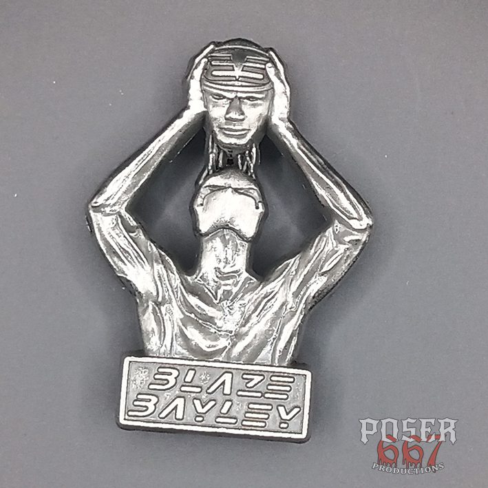 poser667-productions-3d-pin-blaze-bayley-william-black-pin-antik-silber image 3