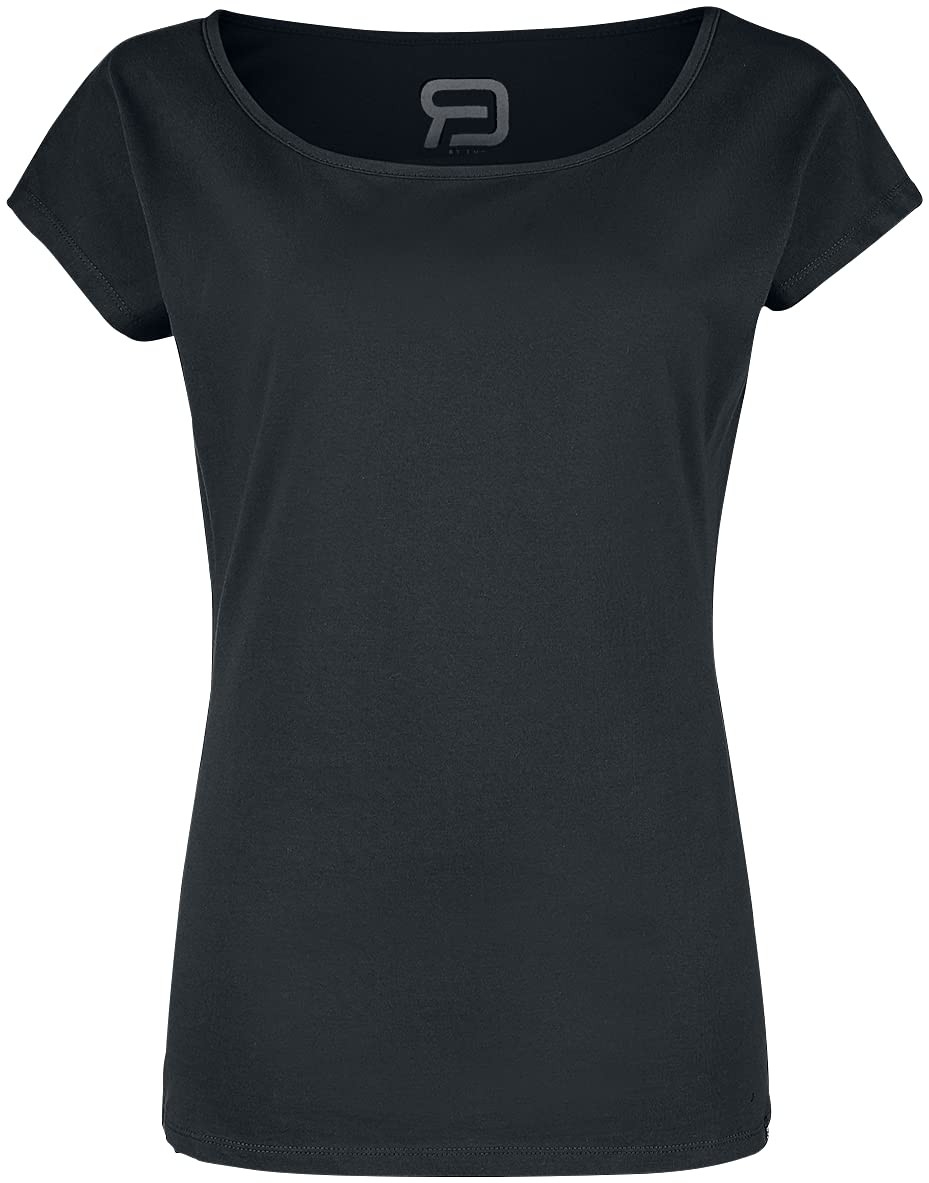 red-by-emp-basic-t-shirts-lila-schwarz-doppelpack-rundhals image 7