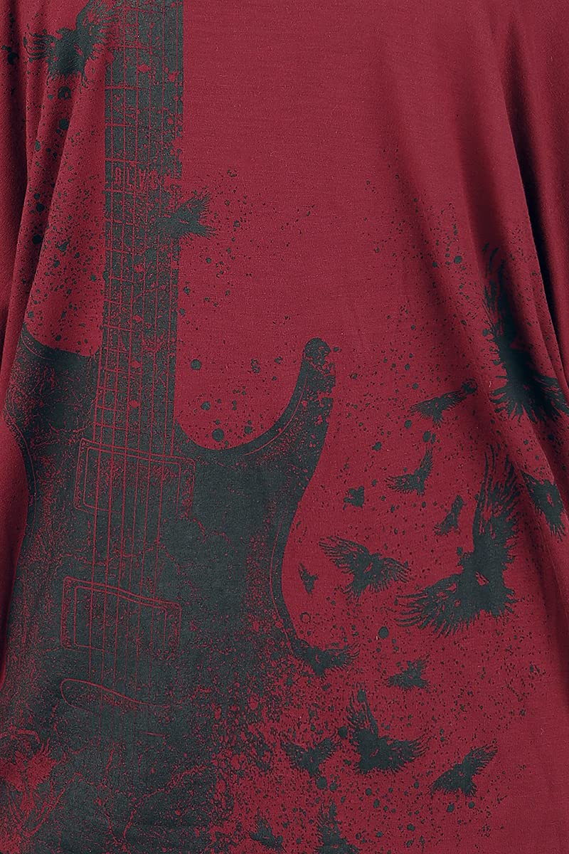 black-premium-by-emp-double-layer-t-shirt-gitarre-damen-xxl image 5