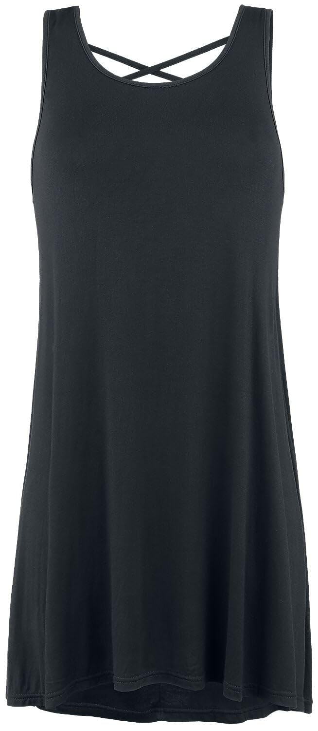 black-premium-by-emp-kleid-mit-schn-rung-damen-schwarz-l image 1