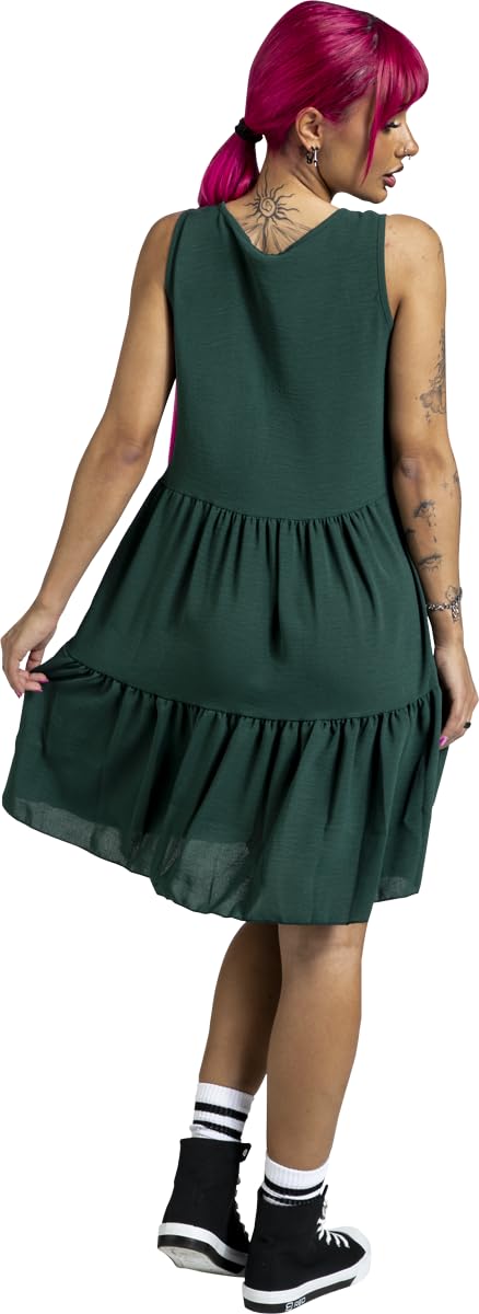 red-by-emp-basic-kleid-damen-khaki image 5